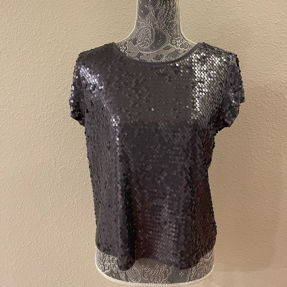 Express Sequin Top NWOT
